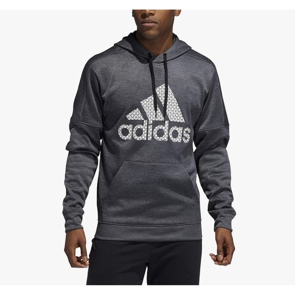 Adidas Men's Team Issue Badge of Sport‎ Hoodie Size XLT - Picture 5 of 9